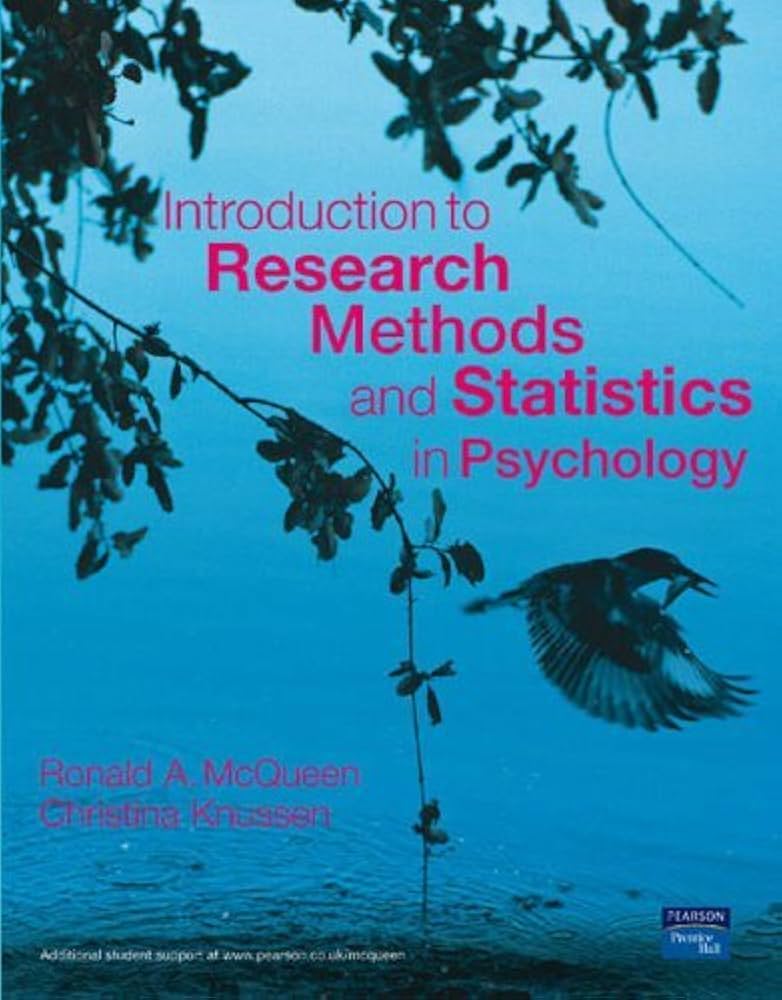 Cover of Introduction to Research Methods and Statistics in Psychology